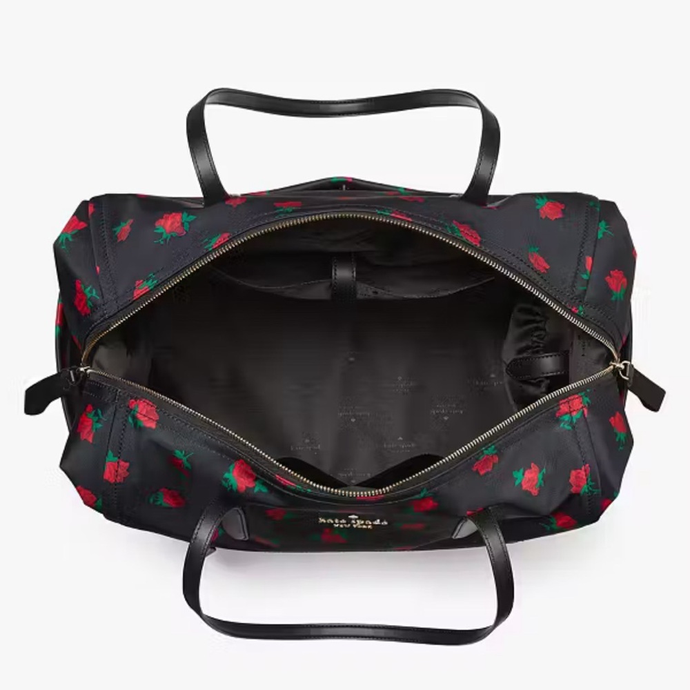 Kate Spade Chelsea Rose Toss Printed Weekender - Picture 2 of 11